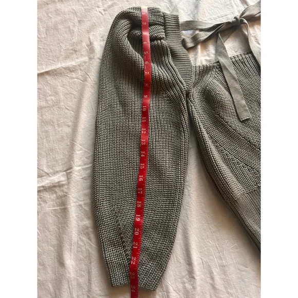 Anna October Rachel Sweater – Grey – Puffed Sleeve – Wool Blend – Size M - Picture 11 of 13